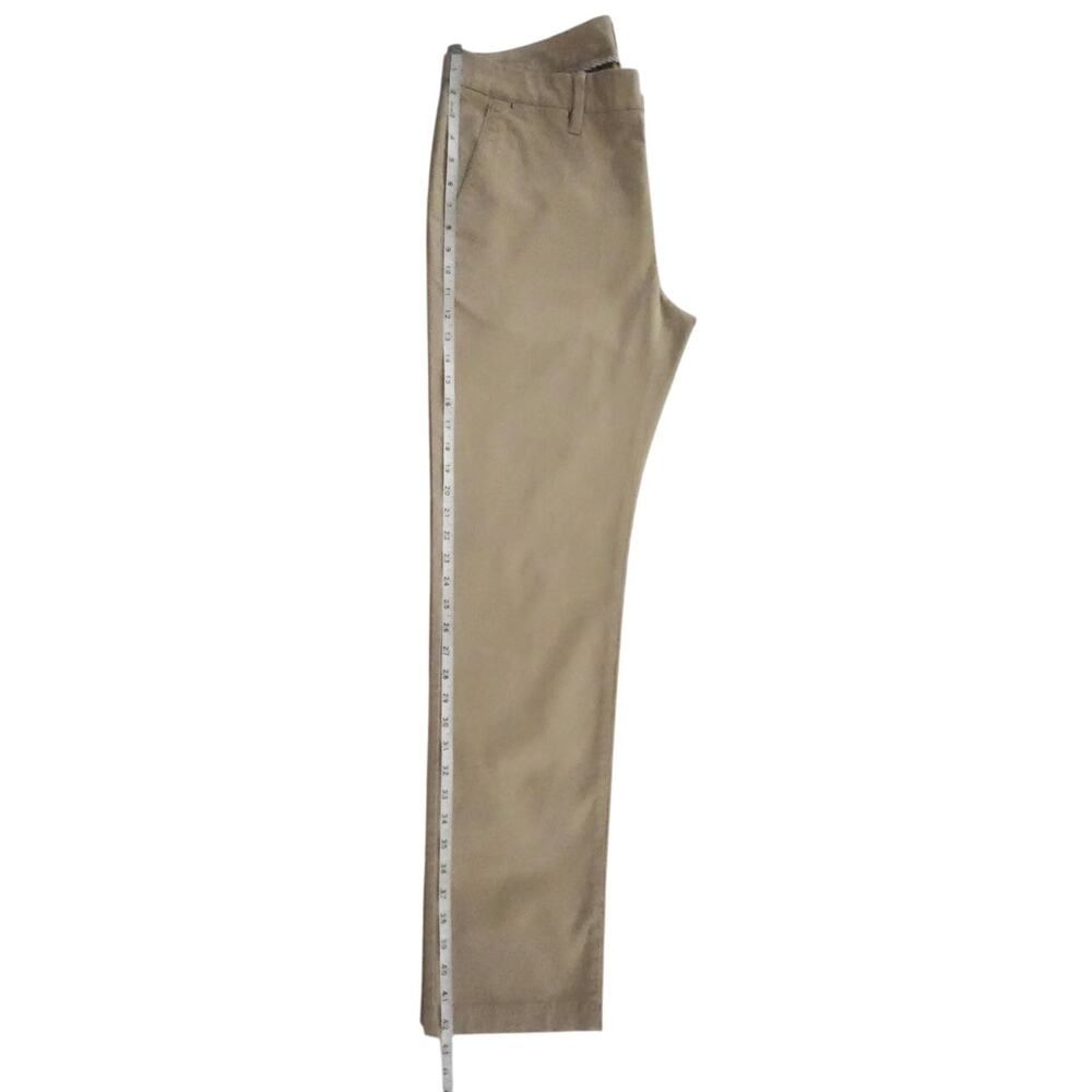 UNTUCKit Men's Relaxed Fit Pants 34x32 Tan Chino Khakis Stretch Business Casual - Picture 4 of 9